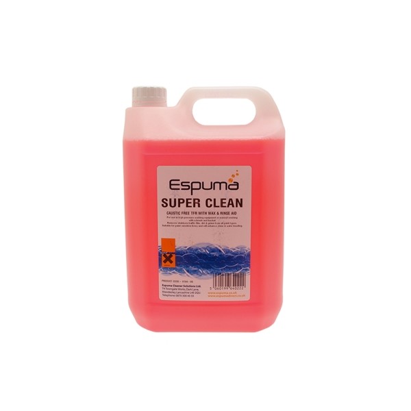 Super Clean TFR With Wax & Rinse Aid - Concentrate - 5 Litre