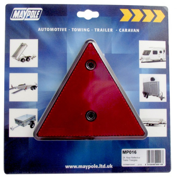 Reflective Triangles - Red