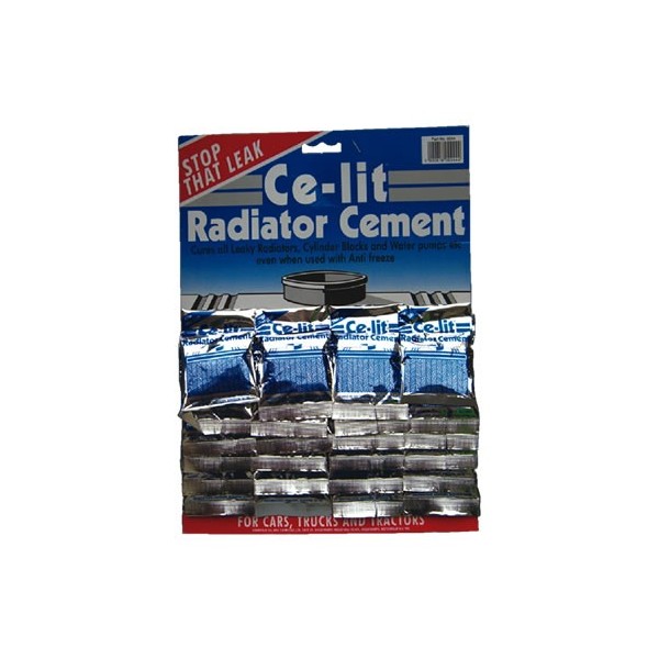 Radiator Cement Sachets - Display Card Of 24