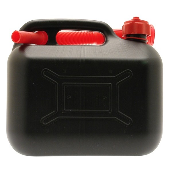 Diesel Fuel Can - Black Plastic - 5 Litre