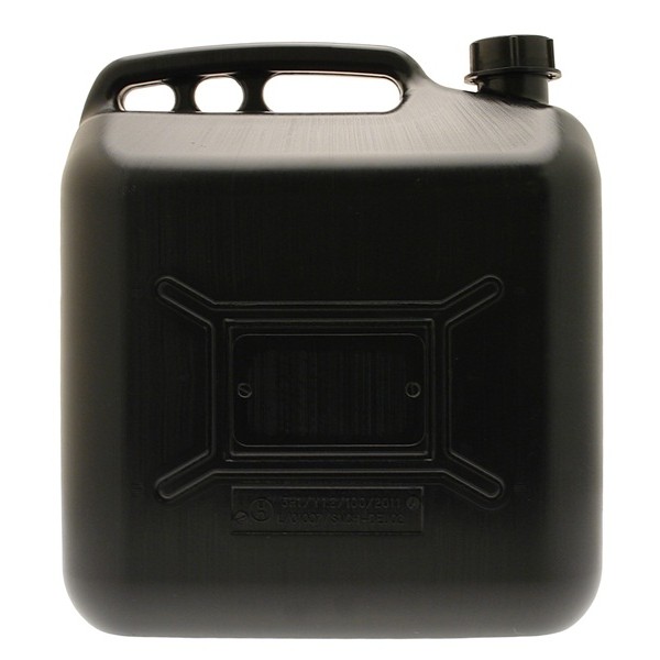 Diesel Fuel Can - Black Plastic - 20 Litre