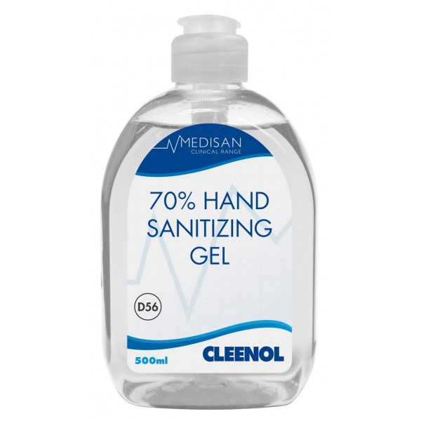 70% Hand Sanitising Gel - 500ml