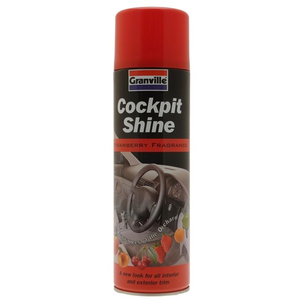 Cockpit Shine - Strawberry Fragrance - 500ml