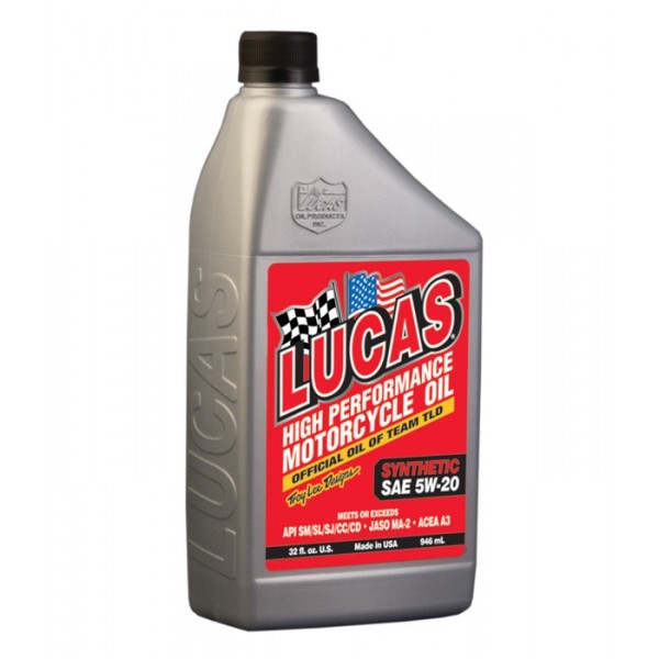 SAE  5W20 Fully Synthetic Motorcycle Oil - 946ml