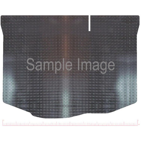 Rubber Tailored Boot Mat - Ford Fiesta MK7 (2009 Onwards) - Pattern 2674