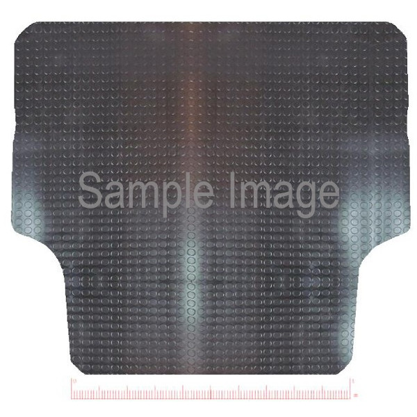 Rubber Tailored Boot Mat - Mitsubishi L200 Double Cab (2015 Onwards) - Pattern 3718