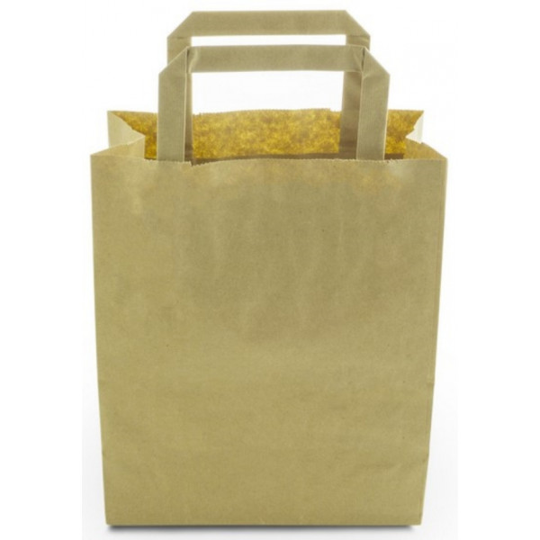Recycled Paper Carrier Bags - Pack of 250