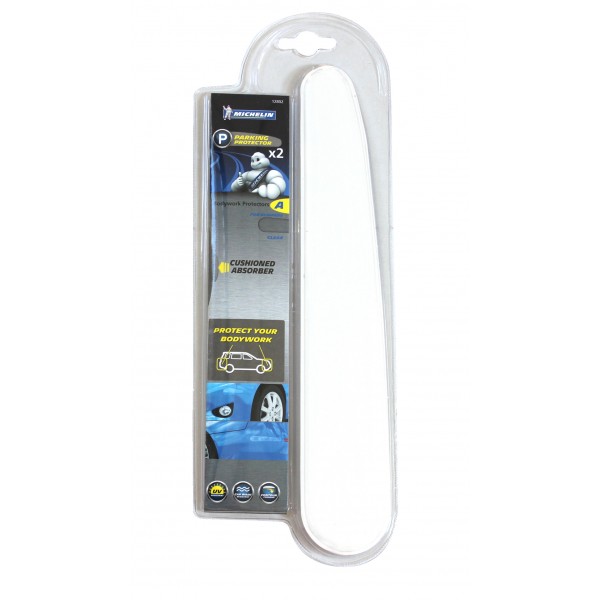 Pair Of Parking Protectors - Clear - 30cm