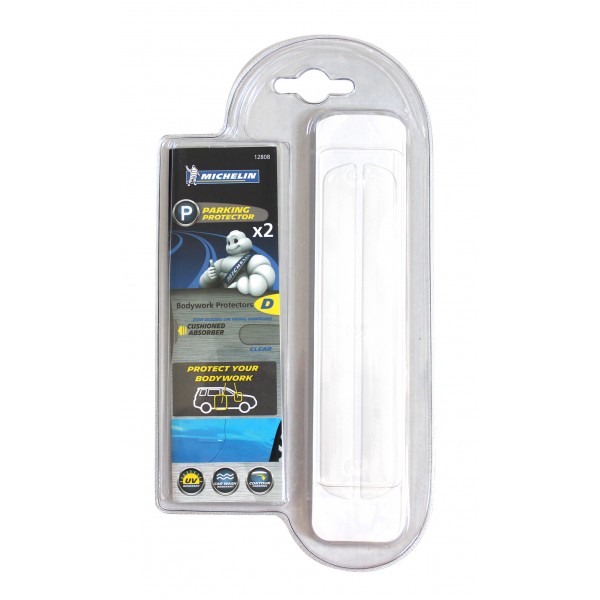 Pair Of Parking Protectors - Clear - 15cm