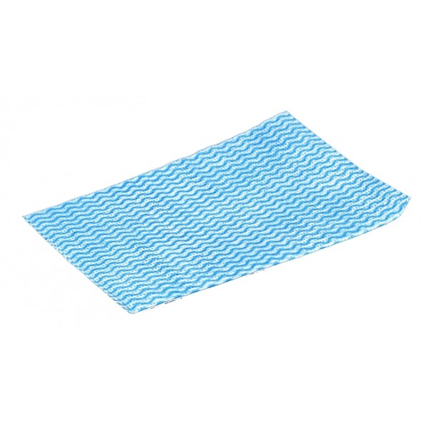 Disposable Wiping Cloths -  Blue - Pack of 50