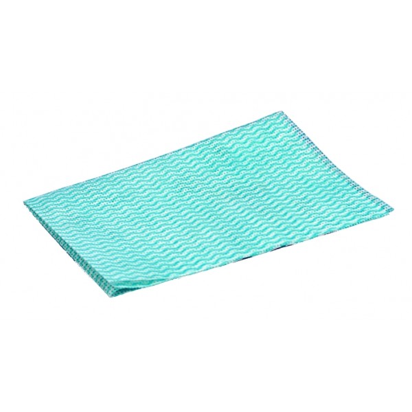 Disposable Wiping Cloths -  Green - Pack of 50