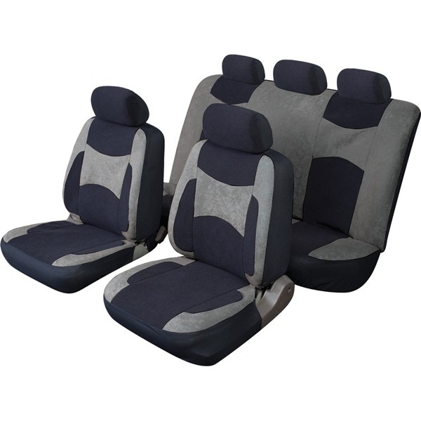 Car Seat Cover Escape - Set - Black/Grey