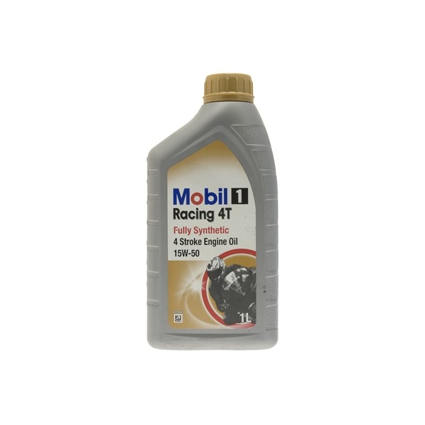 Mobil 1 Racing 4T - 4 Stroke - 15W-50 - Fully Synthetic - 1 Litre