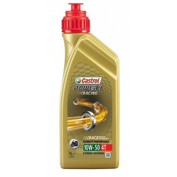 Power 1 Racing 4T - 4 Stroke - 10W-50 - Fully Synthetic - 1 Litre