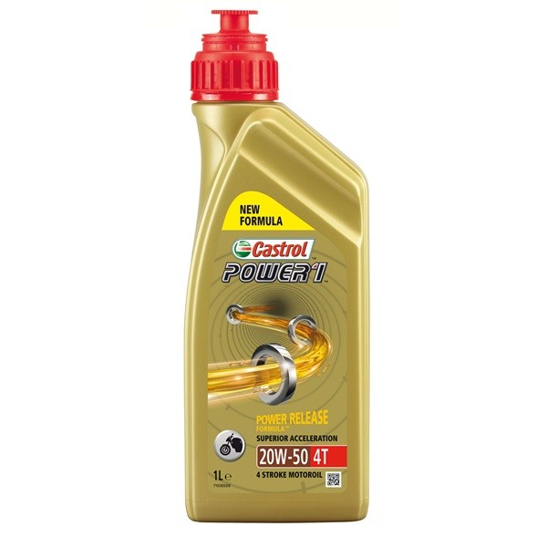 Power 1 4T - 4 Stroke - 20W-50 - Mineral - 1 Litre