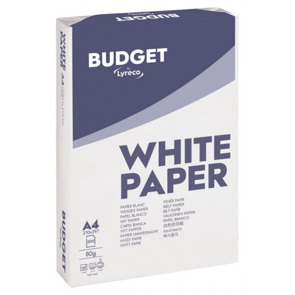 A4 Copier Paper - White - 80gsm - 5 x 500 Sheets