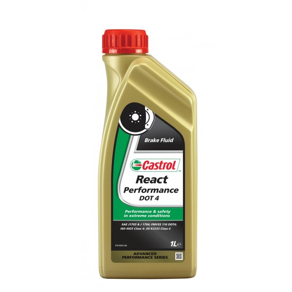 React Performance Brake Fluid DOT 4 - 1 Litre