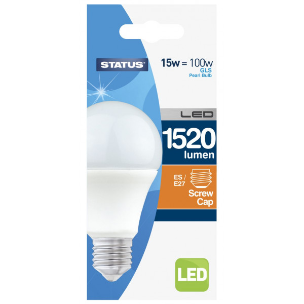LED Edison Screw Cap GLS Bulb - 15W - 1520 Lumen