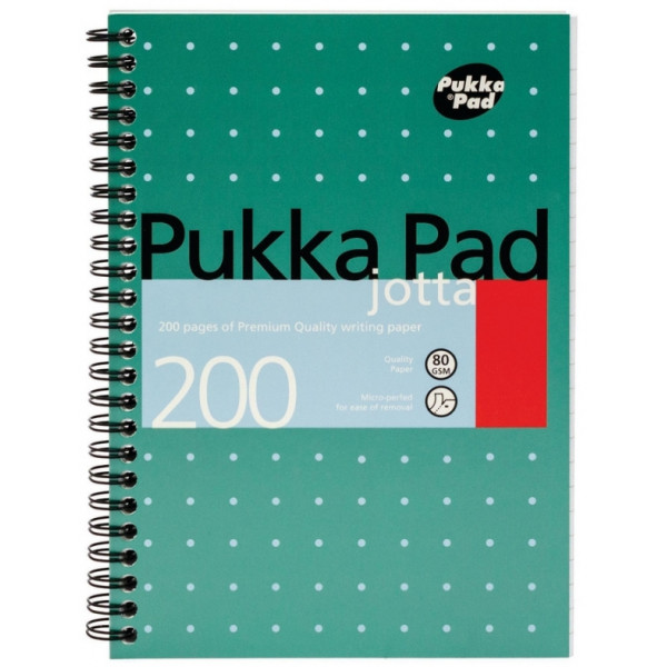 Pukka A5 Wirebound Pads (Ruled/Margin) - Pack of 5