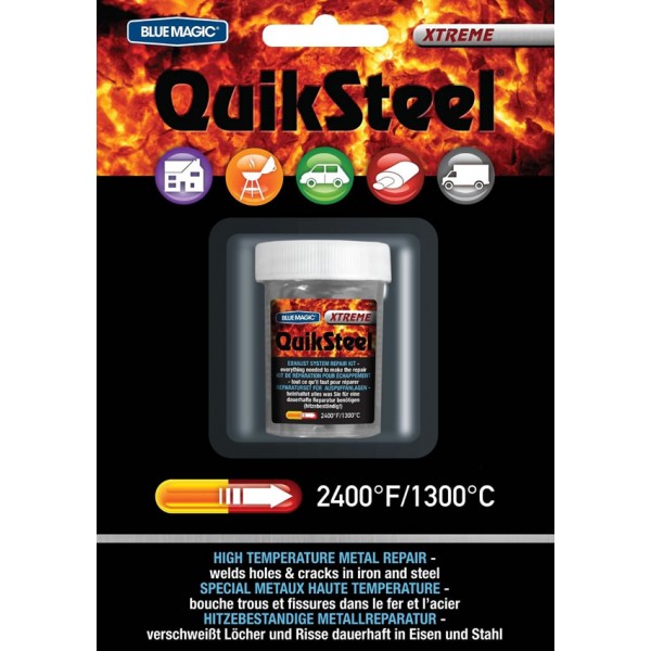 Extreme Temperature Steel Epoxy Putty - 3oz Pack