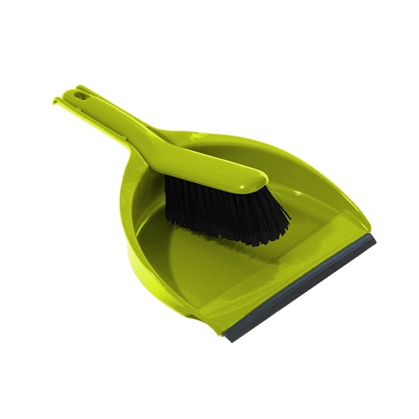 Hygiene Dustpan & Soft Brush - Yellow