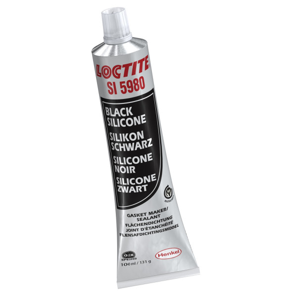 SI5980 Silicone Flange Sealant - Black - 100ml
