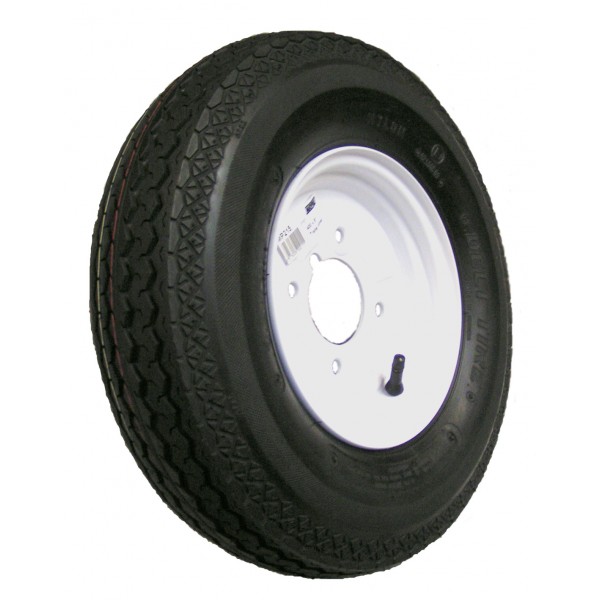Trailer Wheel & Tyre - 400mm x 8in.