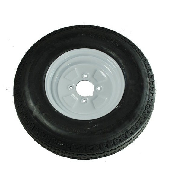 Trailer Wheel & Tyre - 500mm x 10in.