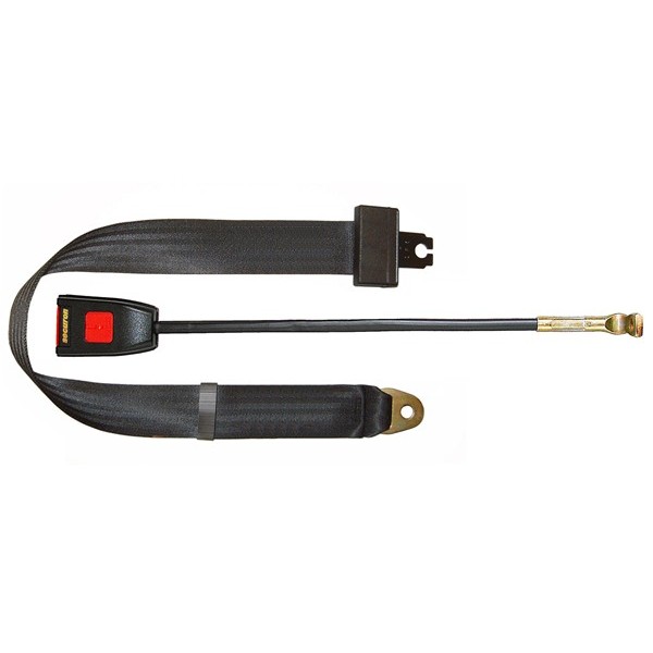 Seat Belt - Static Lap - Black