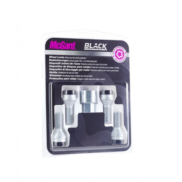 Locking Wheel Bolts - Black