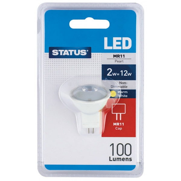 LED MR11 Reflector Bulb - Warm White - 2W/100 Lumen