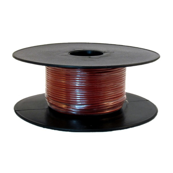 1 Core Thin Wall Cable - 1 x 32/0.2mm - Red - 50m