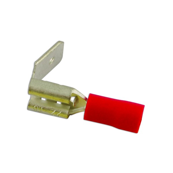 Wiring Connectors - Red - Piggy-Back - 6.3mm - Pack Of 100