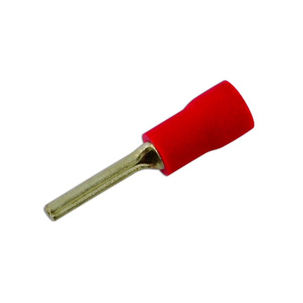 Wiring Connectors - Red - Pin - 12mm - Pack Of 100