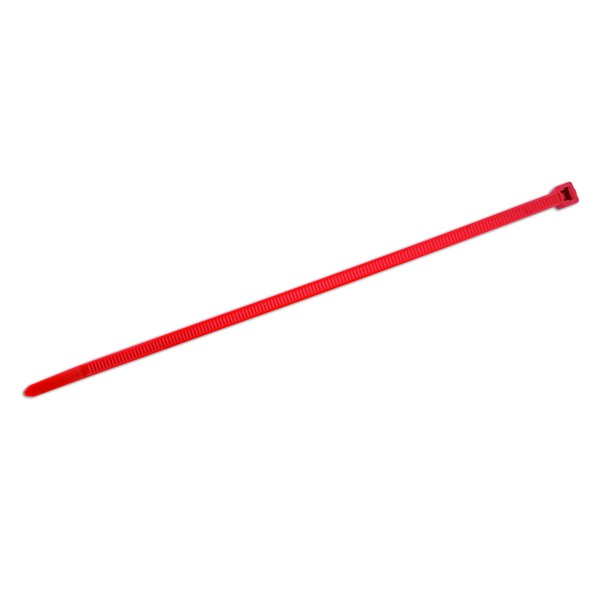 Cable Ties - Hellermann - Red - 200mm x 4.6mm T50R - Pack Of 100