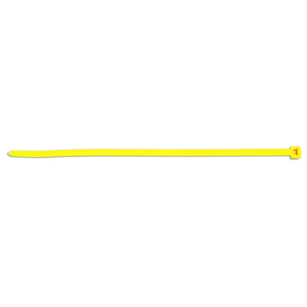 Cable Ties - Hellermann - Yellow - 200mm x 4.6mm T50R - Pack Of 100