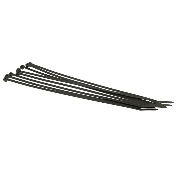 Cable Ties - Standard - Black - 120mm x 2.5mm - Pack Of 100