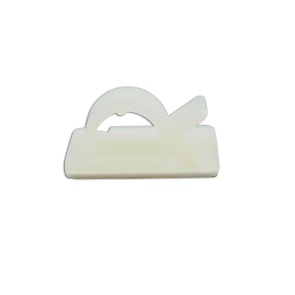 Cable Clips - Self Adhesive - Natural - 11.5mm - Pack Of 50