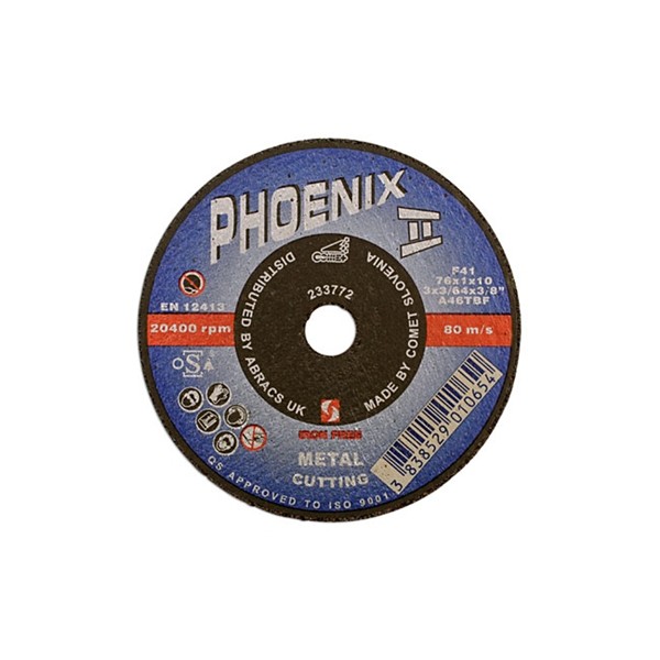 Cut-off Discs - 75mm - Pack Of 10