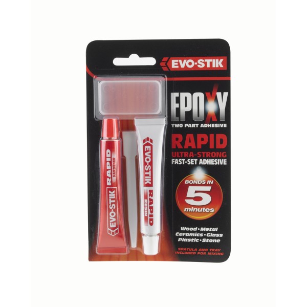Evo-Stik Epoxy Rapid - 2 x 15ml Tubes