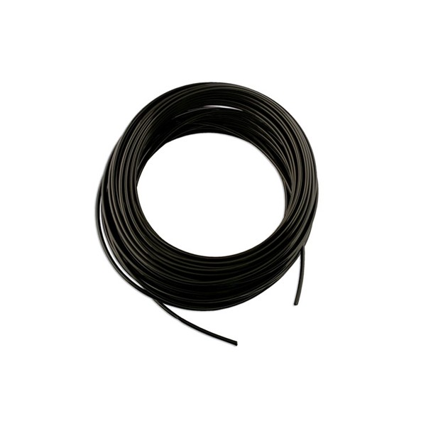 Nylon Tubing - Semi Rigid - Black - 8.0mm OD - 30m