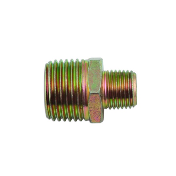 Airline Connector - Reducing Screw-Fit - 1/2in. To 1/4in. BSP - Pack Of 3