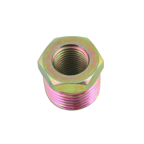 Airline Connector - Reducing Screw-Fit - 1/2in. To 1/4in. BSP - Pack Of 3