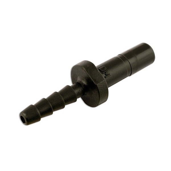 Hose Connector - Barb Pipe To Push-Fit - 6mm To 6mm - Pack Of 10