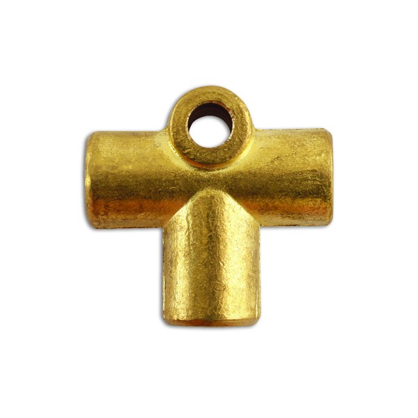 Brake Tube Connector - 3 Way - 3/8in. UNF x 24 TPI - Pack Of 5