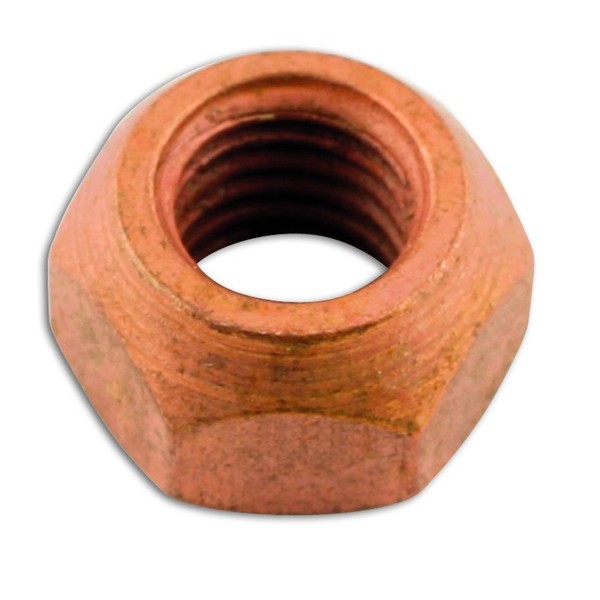 Copper Flashed Manifold Nuts - 10.0mm - Pack Of 50