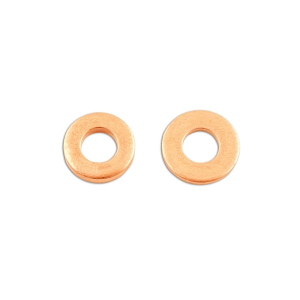 Copper Washers - Injection - 16.0mm x 7.5mm x 1.5mm - Pack Of 50