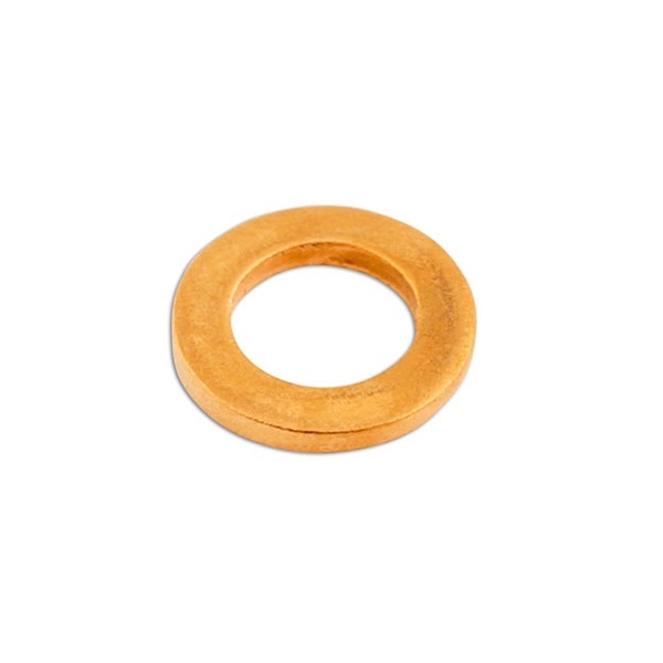 Copper Washers - Sealing - M8 x 14.0mm x 1.0mm - Pack Of 100