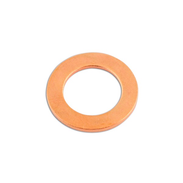 Copper Washers - Sealing - M10 x 16.0mm x 1.0mm - Pack Of 100