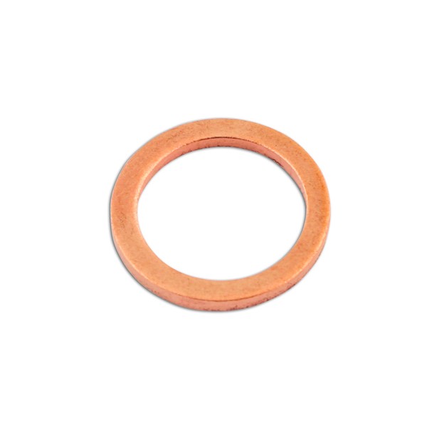 Copper Washers - Sealing - M12 x 16.0mm x 15mm - Pack Of 100